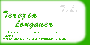 terezia longauer business card