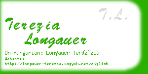 terezia longauer business card